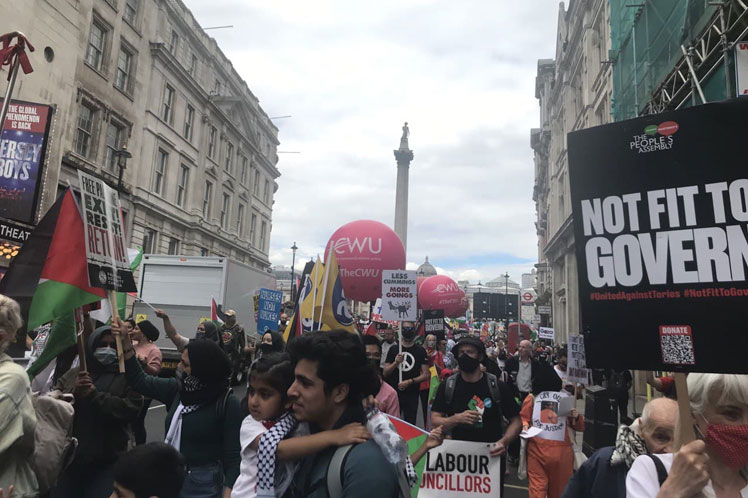 marcha-protesta Londres