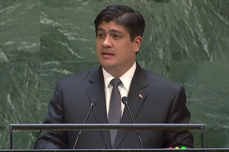 Carlos Alvarado en ONU