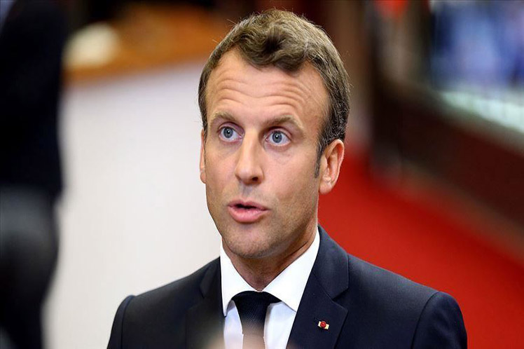 presidente de Francia, Emmanuel Macron