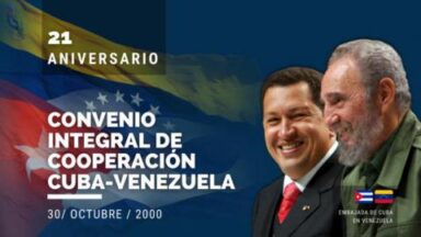Convenio Cuba Venezuela aniversario