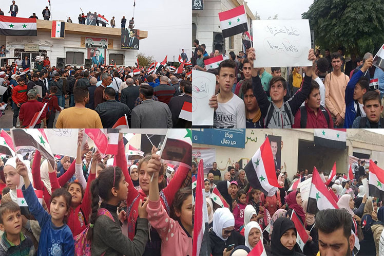 protestas en Siria