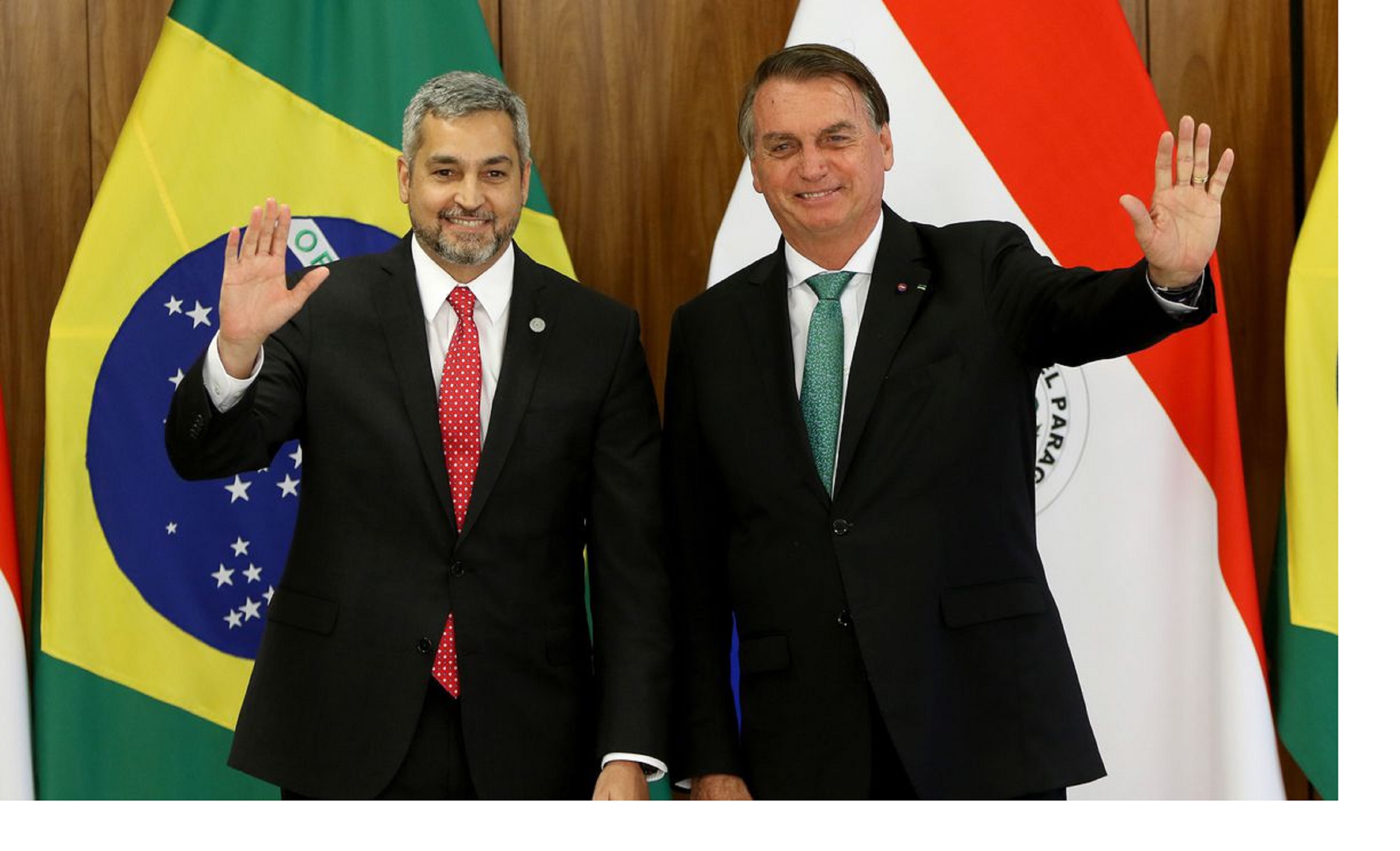Jair Bolsonaro Mario Abdo Benítez Brasil y Paraguay
