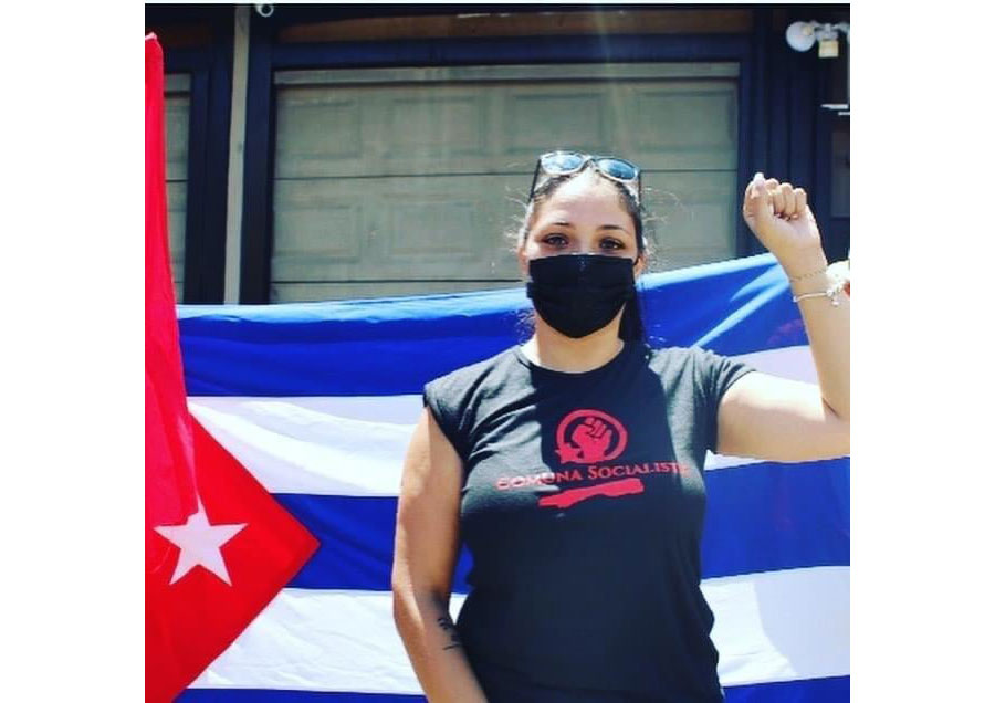 Ana Maria Vega Coordinadora Nacional de Solidaridad con Cuba en Costa Rica