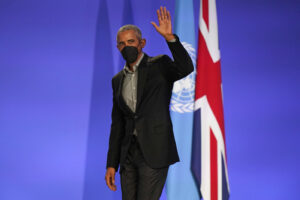 Expresidente Obama pide en COP26 más acción frente a cambio climático