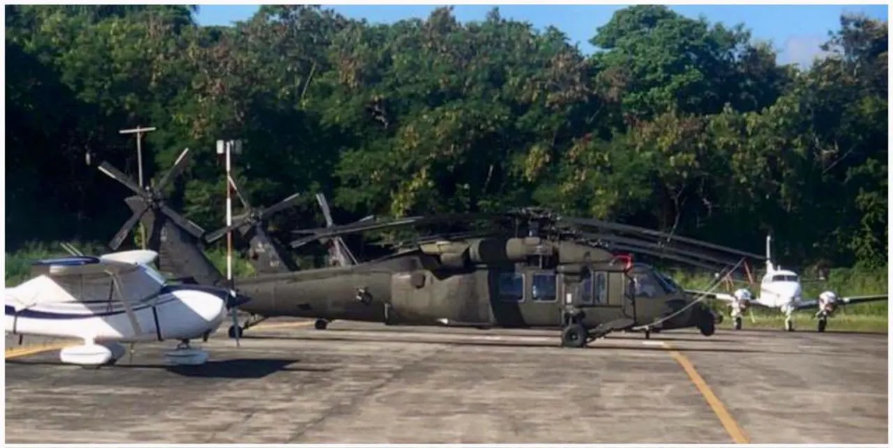 Helicópteros de EEUU aterrizan en provincia dominicana Puerto Plata