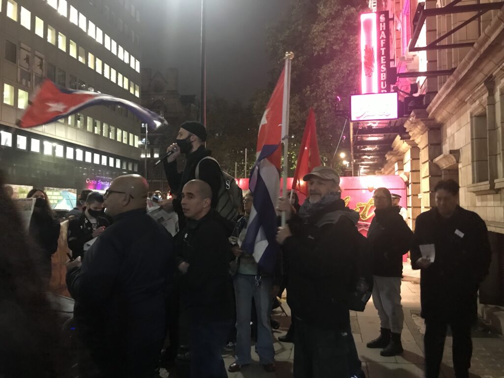 Londres manifestación