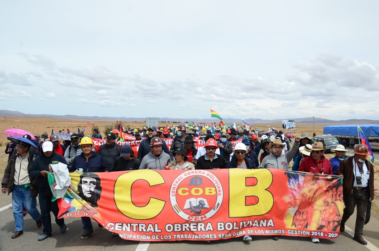 marcha por la patria Bolivia