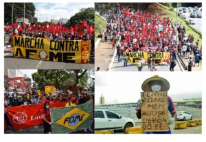 Movimientos populares marcharon contra el hambre en Brasil