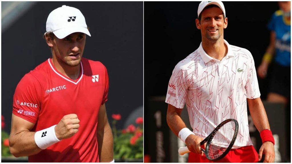 Novak Djokovic vs Casper Ruud