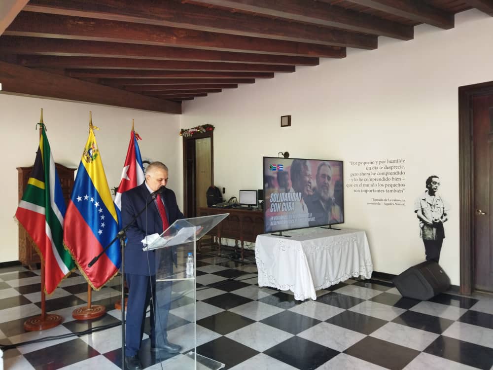 Homenaje Fidel Castro en Venezuela