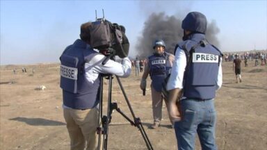 agresión a periodistas