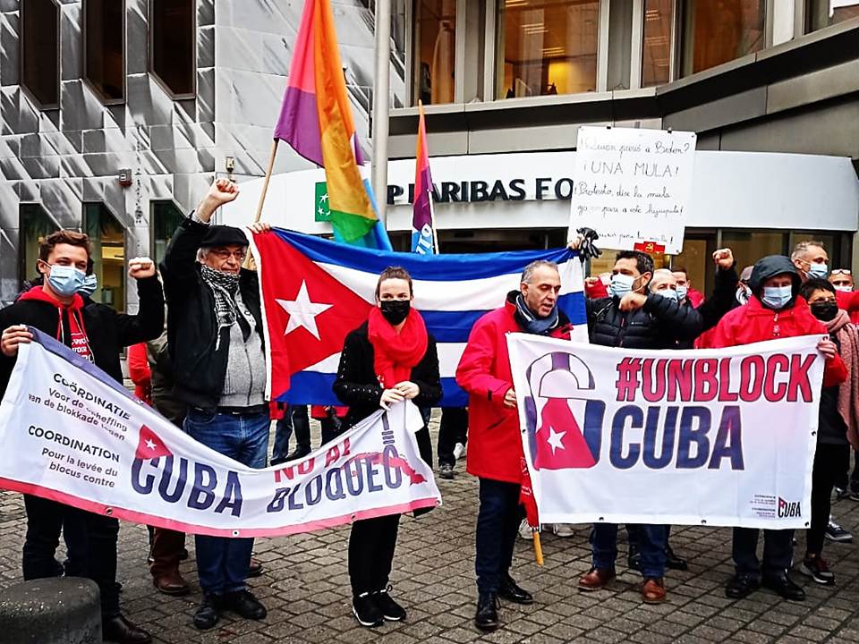 belgica cuba bloqueo