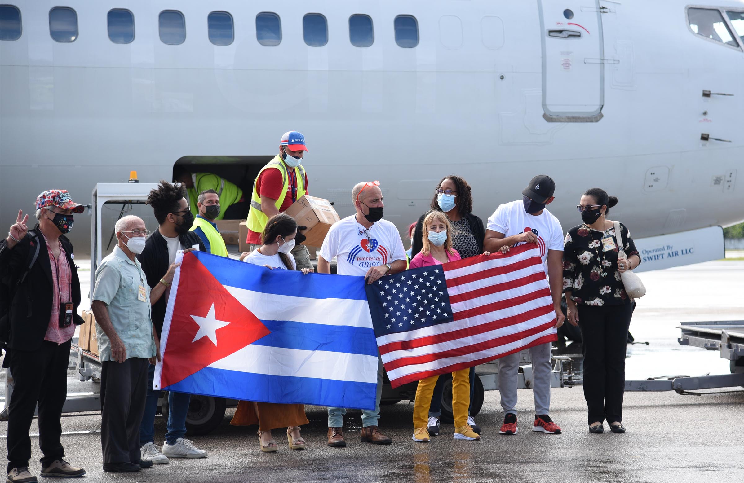 Cuba recibe donativo de EEUU