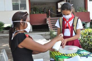 pionera con medidas anti covid 19