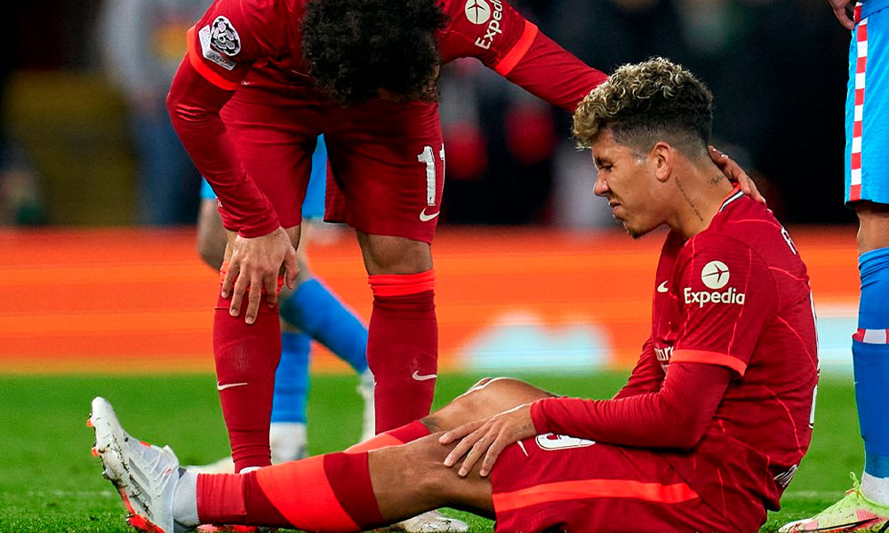 Roberto Firmino lesionado