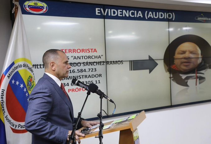 ministro del Interior Venezuela, denuncia