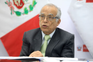 Anibal Torres ministro de Justicia de Perú