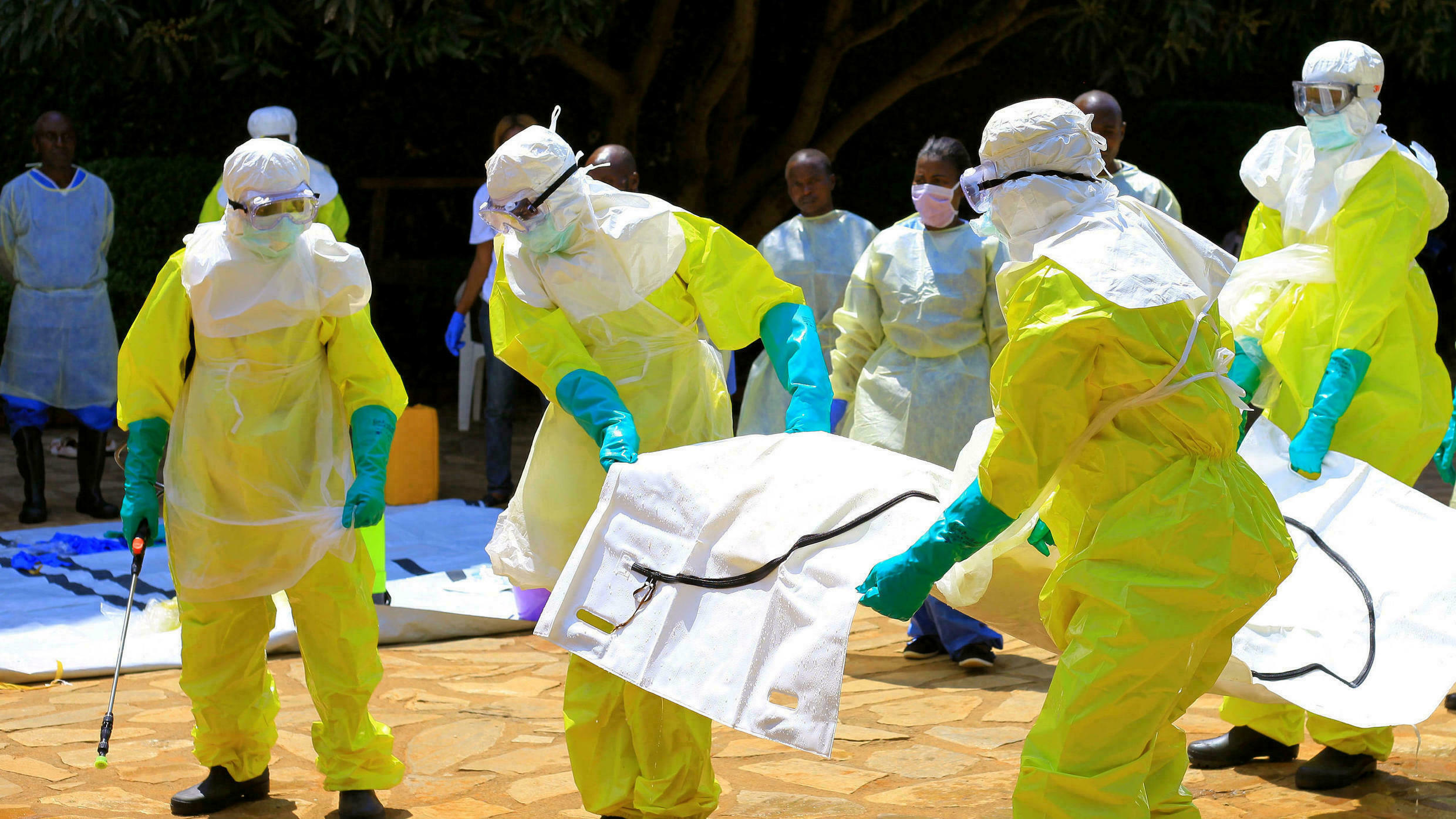 muertes por ébola en R.D. del Congo