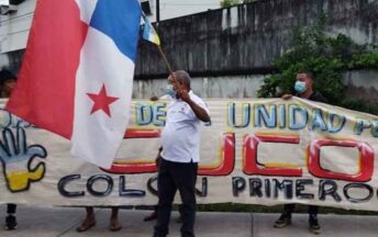 Protestas en Colon, Panamá