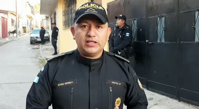 vocero policia de Guatemala Edwin Monroy