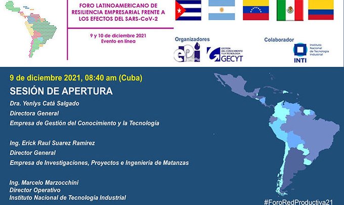 Foro Latinoamericano Resiliencia Frente a la Covid-19