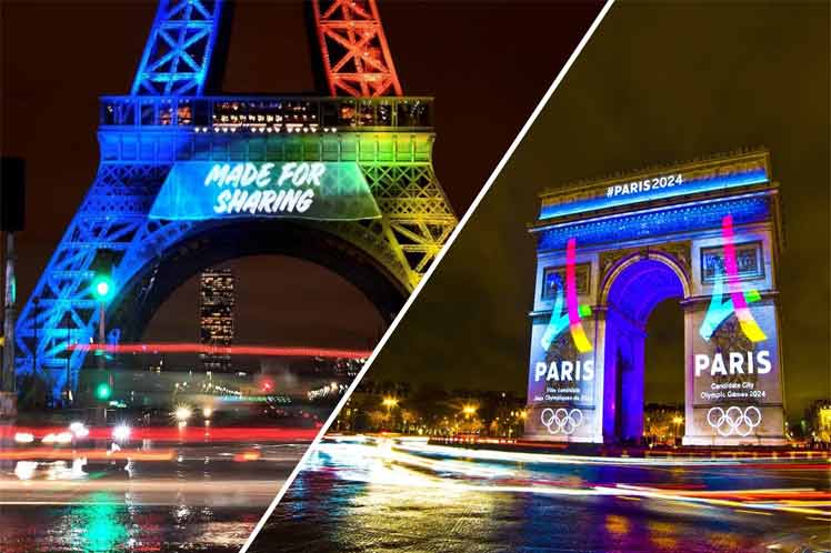 Francia inedita inauguracion de olimpiadas Paris-2024