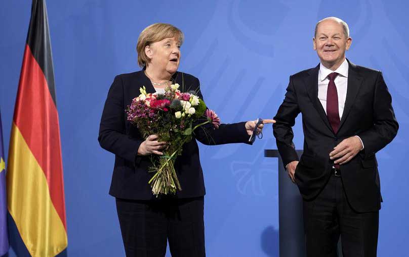 Merkel--Olaf-Scholz