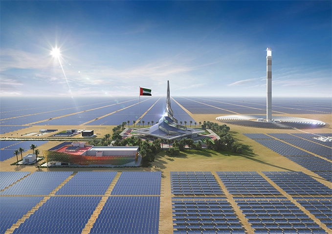 energía con financiamiento emiratí