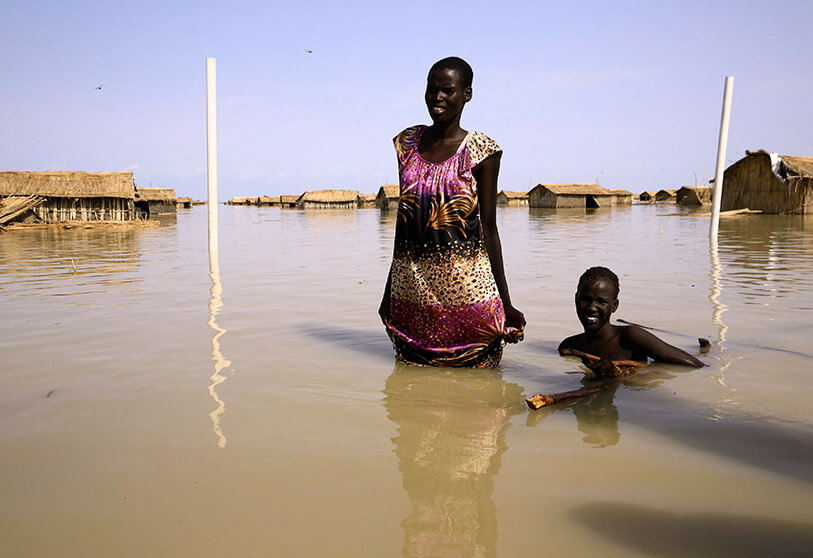 inundaciones Sudán del Sur