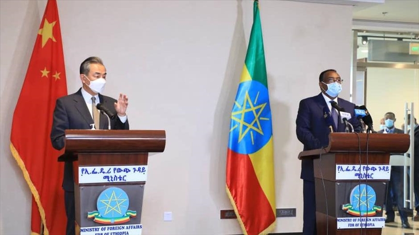 Wang Yi Demeke Mekonnen China Etiopia