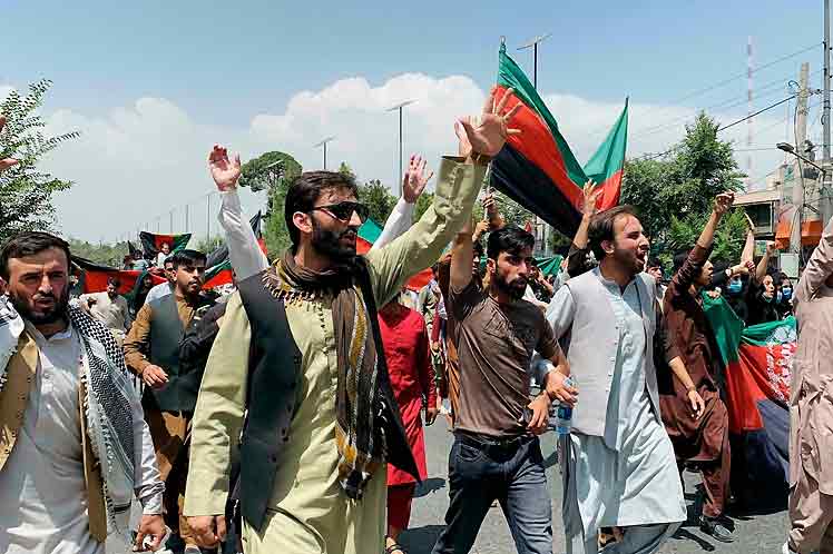 Afganistan-Protesta