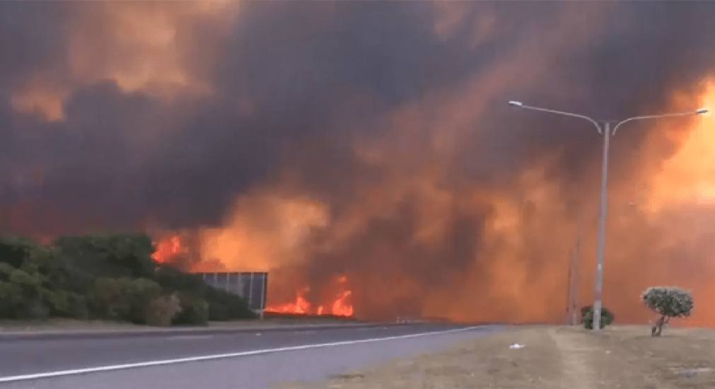 Incendios en Uruguay