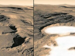 desaparicion del agua en Marte