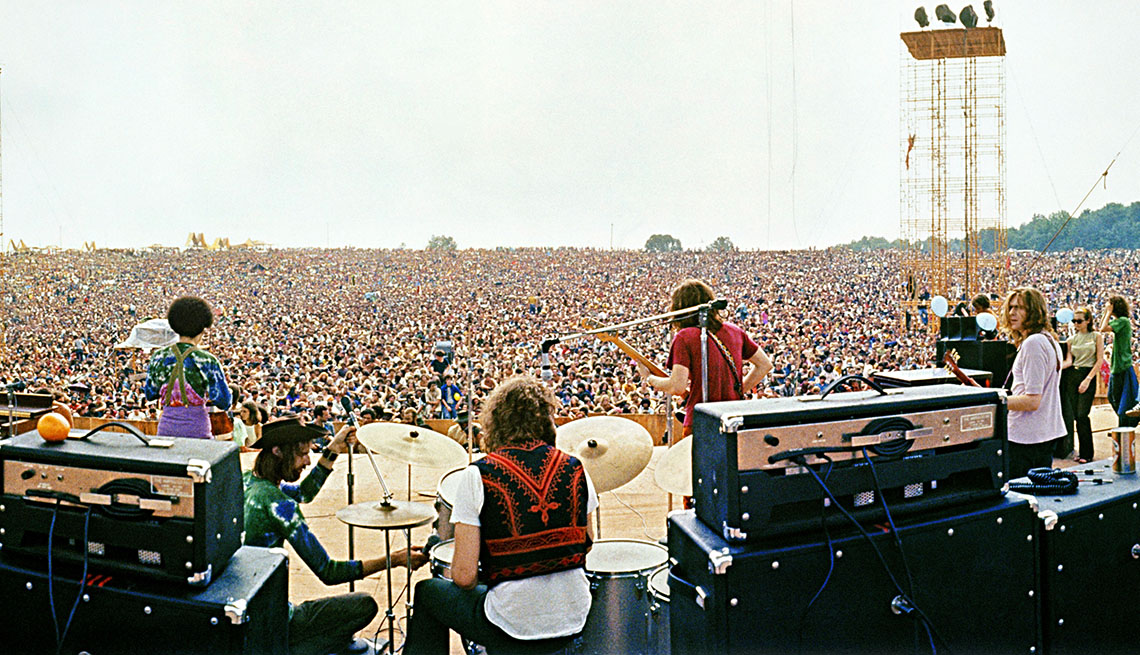 festival de rock Woodstock