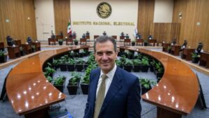 Lorenzo Córdova, presidente del Instituto Nacional Electoral (INE) de México