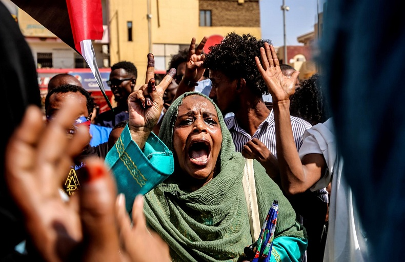 protestas en Sudan