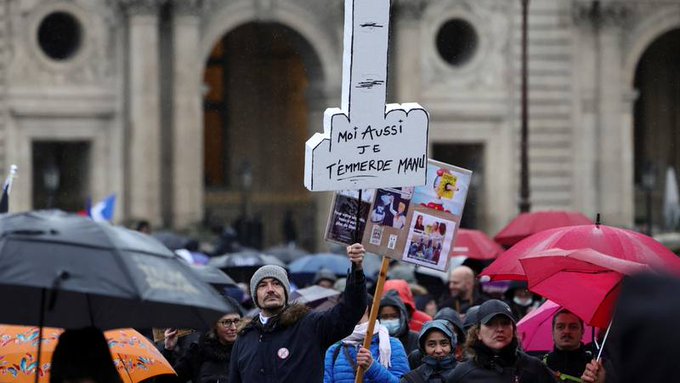 protestas en francia