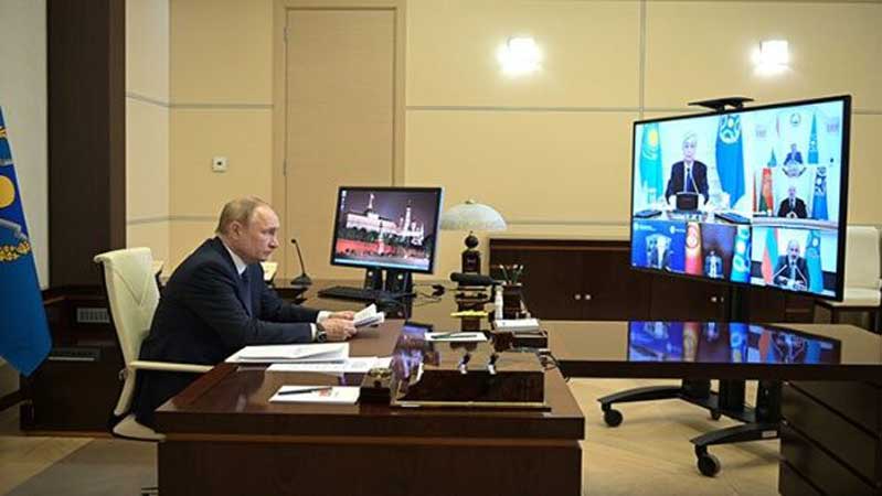Putin denuncia participación extranjera en sucesos en Kazajastán