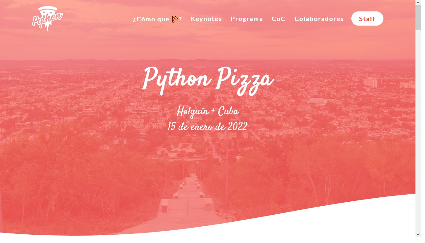 python pizza holguin