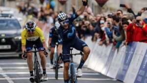 Ciclista Alejandro Valverde conquista carrera O Gran Camiño