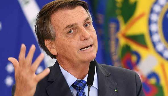 Mitad de brasileños rechaza a presidente Bolsonaro