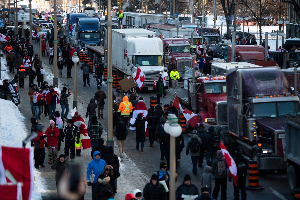 Protestas por medidas antiCovid-19 se extienden por Canadá