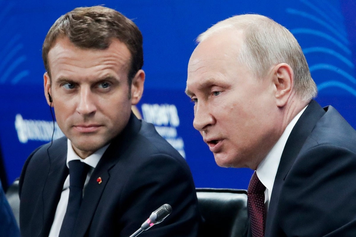 Putin y Macron hablan sobre Ucrania