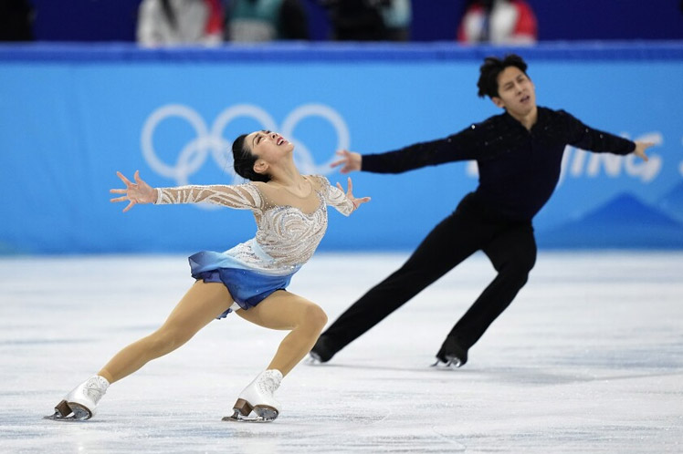 juegos, olímpicos, invierno, patinaje, artístico, Sui Wenjing y Han Cong
