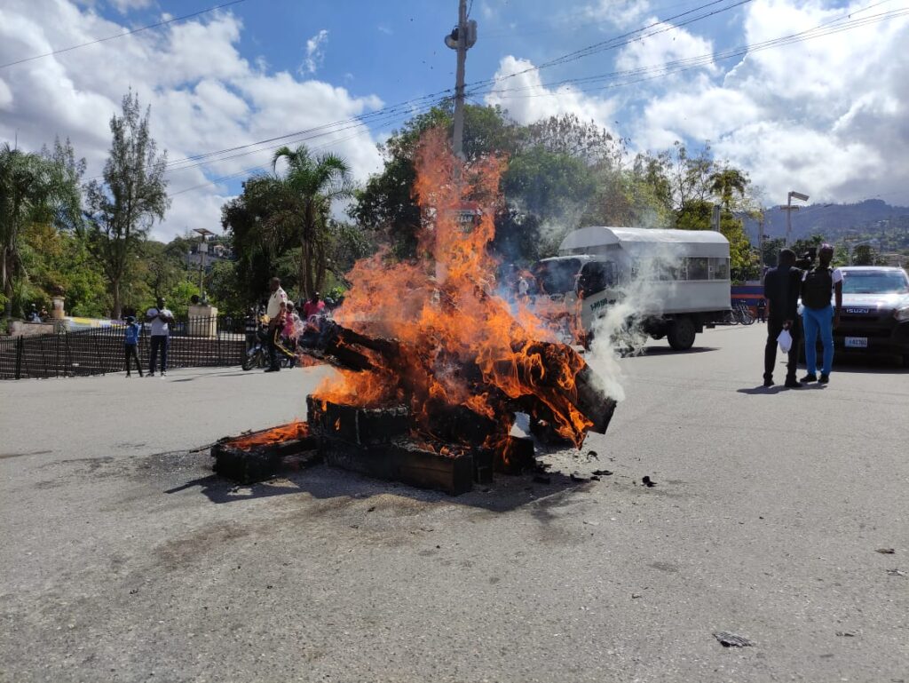 manifestaciones haiti