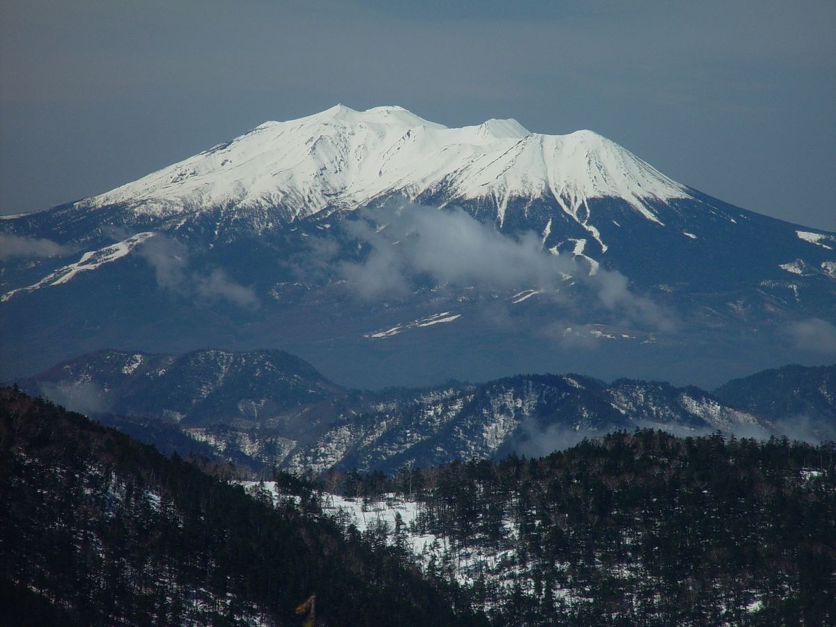 monte Ontake, volcan Japon