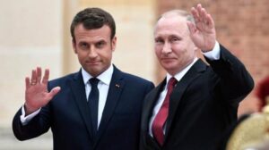 presidentes de Rusia y Francia
