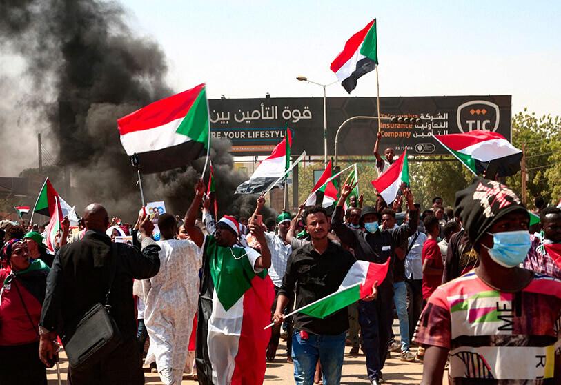 protestas en Sudan