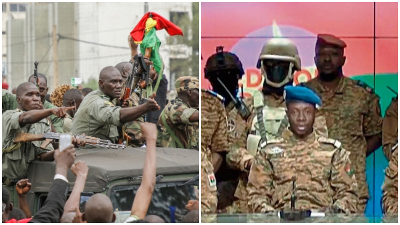 derrocamiento de dos presidentes, en Mali y en Burkina Faso