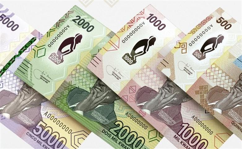 Billetes nuevos angola